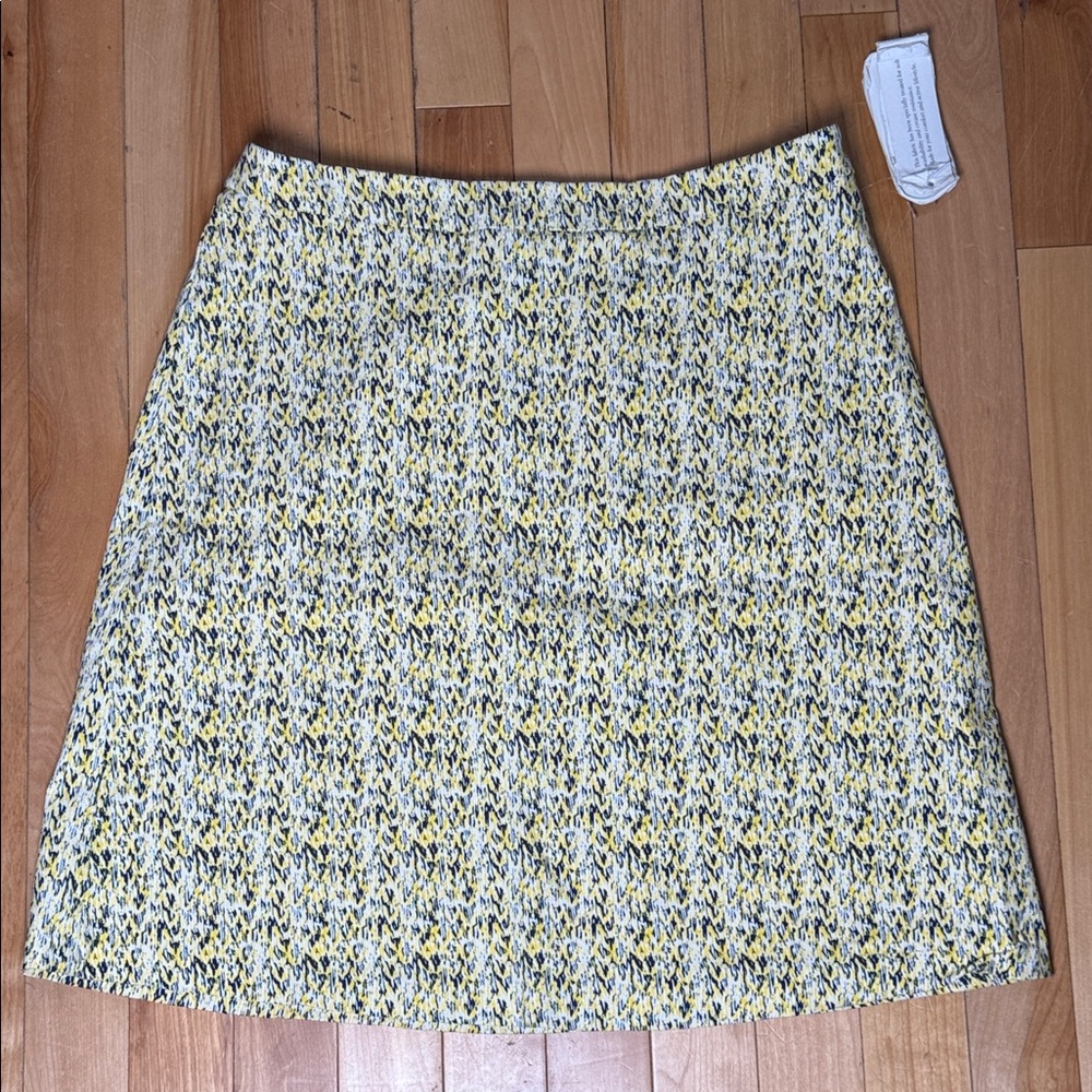 Elegant Yellow and blue Women's Skirt